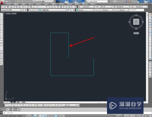 CAD如何制作七字型卡座平面图？