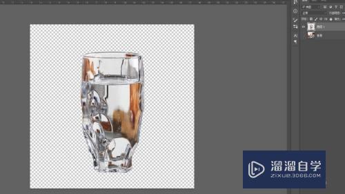 PS怎么利用提取高光法快速抠取玻璃杯(ps如何提取高光抠图)