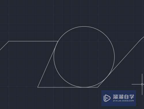CAD怎么通关相切绘制圆(cad怎么通关相切绘制圆的图形)
