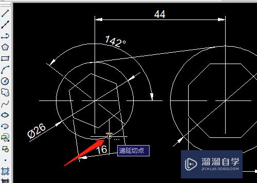 CAD圆工具画法教程(cad圆形工具)