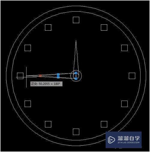 AutoCAD实战之钟表绘制