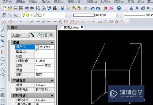 CAD制图中绘制立方体有什么简便方法？