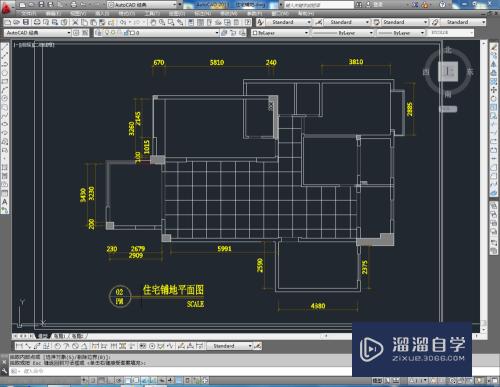 CAD怎么用填充快速布局正贴地砖(cad如何填充600×600地砖)