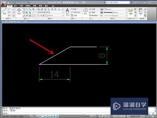 CAD2010怎么用相对直角坐标画斜线(cad用相对直角坐标绘图时)