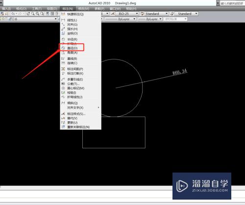 CAD圆的尺寸怎么标注(cad圆的尺寸怎么标注出来)