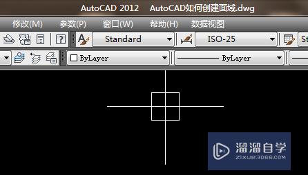 AutoCAD如何创建面域？