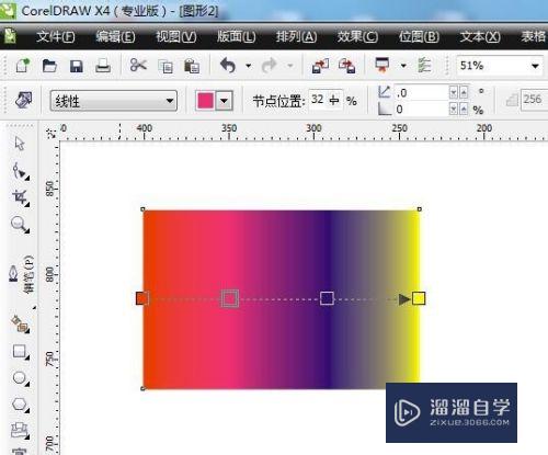 CDR渐变填充工具的用法(cdr的渐变填充工具在哪里)