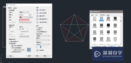 CAD怎么填充图形(cad怎么填充图形颜色)