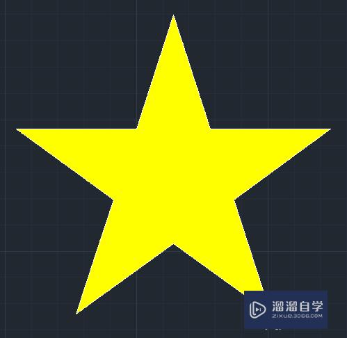 CAD如何绘制五角星图案(cad如何绘制五角星图案图纸)