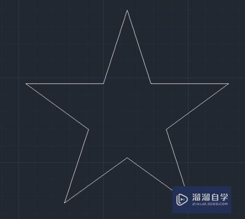 CAD如何绘制五角星图案(cad如何绘制五角星图案图纸)