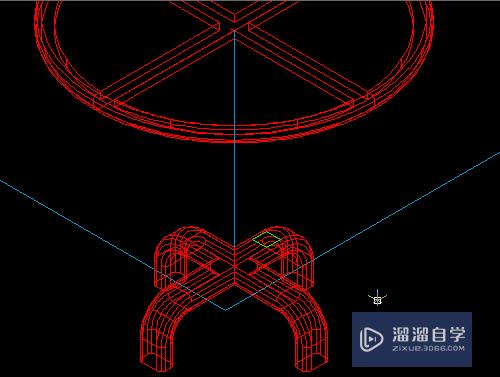 CAD怎么绘制实木小圆茶几(cad怎么绘制实木小圆茶几图)