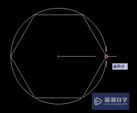 CAD怎么在圆内画多边形(cad怎么在圆内画多边形图)