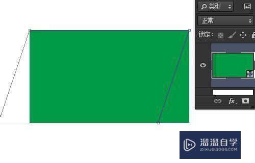 Photoshop如何快速绘制平行四边形