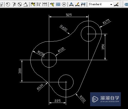 CAD怎么画多个圆组成图形(cad怎么画多个圆组成图形)