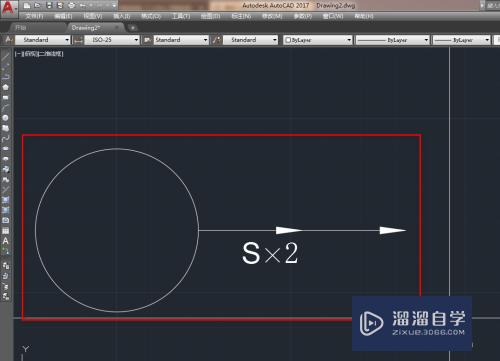 使用CAD绘制单方双拉线（平行拉线）