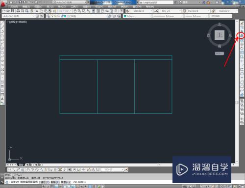 CAD怎么制作三门吊柜平面图(cad怎么制作三门吊柜平面图纸)