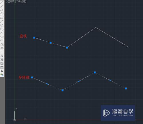 CAD直线和多段线有什么区别