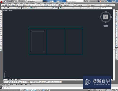 CAD怎么制作三门吊柜平面图(cad怎么制作三门吊柜平面图纸)