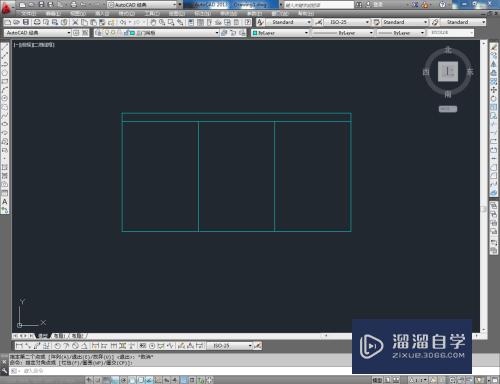 CAD怎么制作三门吊柜平面图(cad怎么制作三门吊柜平面图纸)