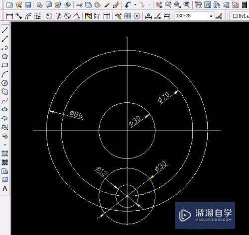 CAD的线形怎么变粗(cad线型怎么变粗)