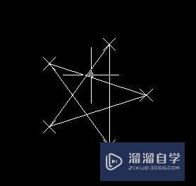 CAD中怎么绘制五角星(cad怎么绘制五角星放大的图形)