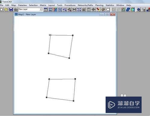 怎样使用transCAD建立路网模型？