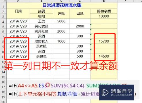 Excel怎么制作日常收支记账本(excel怎么制作日常收支记账本表格)