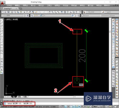 CAD缩放到指定大小操作方法