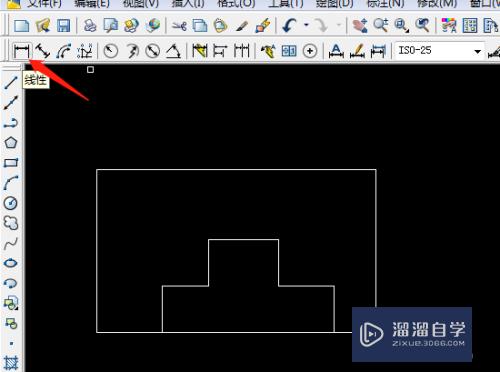 CAD怎么快速标注中线性(cad怎么快速标注中线性尺寸)