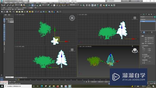 3DSMax怎么设置树的参数