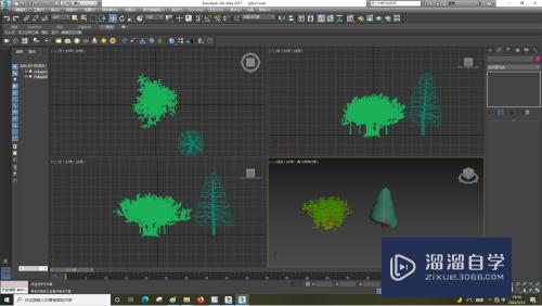 3DSMax怎么设置树的参数