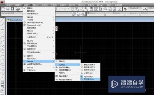 CAD-渲染-设置阳光