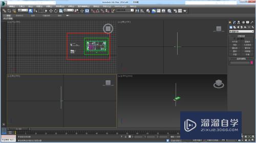 CAD图纸如何导入3D Max的场景