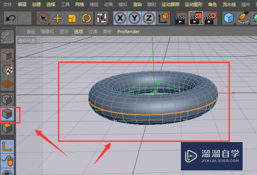 C4D中如何提取出模型中的线条？