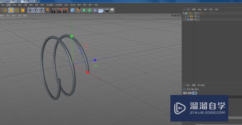 C4D怎么制作一个弹簧呢？