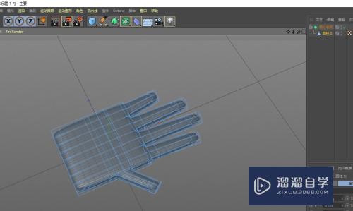 C4D怎么创建手模型下篇(c4d模型怎么做手)