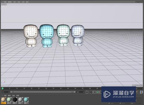 C4D怎么制作简单的卡通小人(c4d怎么做小人)