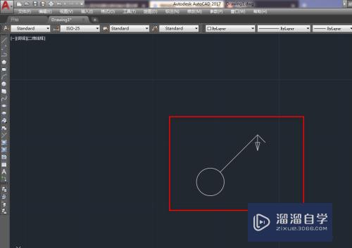 CAD怎么画单极拉线开关(cad单极开关的绘制)
