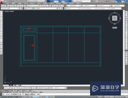 CAD怎么画五门鞋柜平面图(cad怎么画五门鞋柜平面图纸)