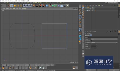 C4D 怎样使模型在细分曲面中保持原来的形态？