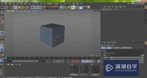 C4D怎样给3D图形增加边？三维模型怎样添加边？