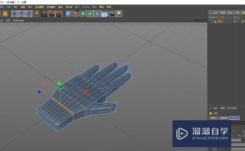 C4D怎么创建手模型下篇(c4d模型怎么做手)