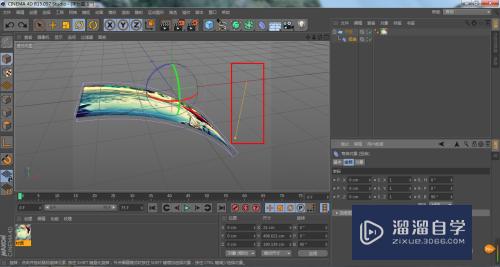 C4D怎么制作画卷的展开与合并效果？