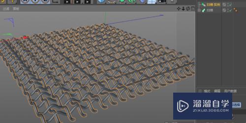 C4D怎么创建一张网状模型(c4d怎么做网状模型)