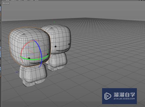 C4D怎么制作简单的卡通小人(c4d怎么做小人)