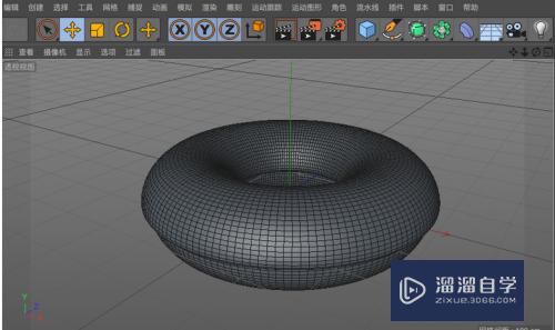 C4D怎么制作甜甜圈(c4d如何做甜甜圈)