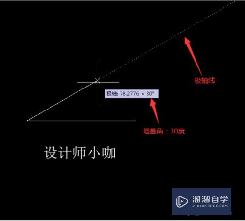 CAD怎么显示极轴追踪矢量(cad怎么显示极轴追踪矢量数据)