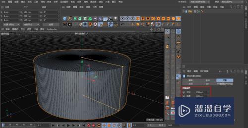 C4D瓶盖纹制作方法