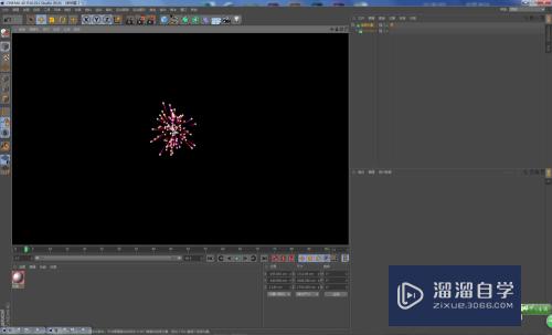 C4D制作烟花绽放（利用粒子和追踪对象制作）