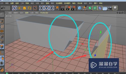 C4D-如何做斜切模型技巧？